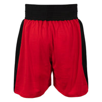 variant:red/white::TITLE Boxing Striker Amateur Boxing Set back view short