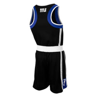 variant:black/blue::TITLE Boxing Aerovent Elite Amateur Boxing Set 4 2.0 back view 