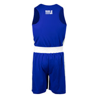 variant:blue/white::TITLE Boxing Aerovent Elite Amateur Boxing Set Original 2.0 
