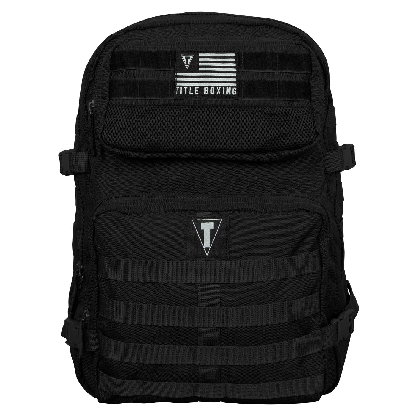 color:Black::TITLE Boxing Tactical Combat Backpack main view