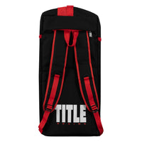 variant:black/red::TITLE Boxing Champion Sport Bag back pack version