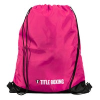 variant:pink::TITLE Boxing Bruiser Gym Sack back view