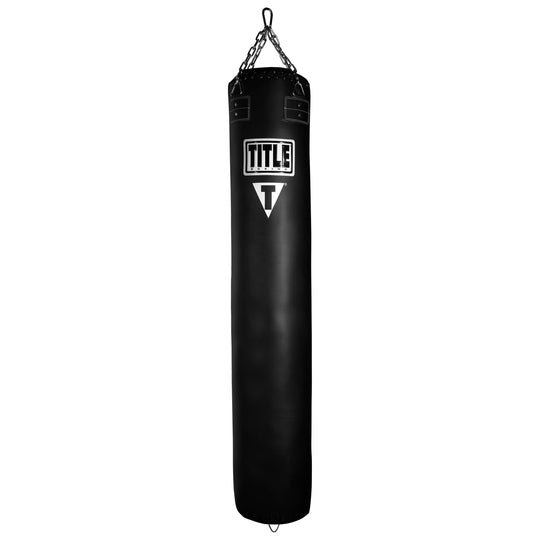 TITLE Boxing Club 100lb Synthetic Leather Heavy Bag