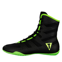 color:Black/Neon Green::TITLE Boxing Total Balance Shoes