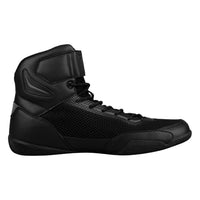 variant:black/black::TITLE Boxing Select Mid-Top Boxing Shoes side view