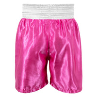 variant:pink/white::TITLE Boxing Edge Boxing Trunks 2.0 back view