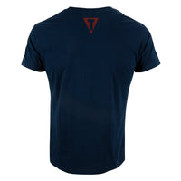 variant:Navy/Red::TITLE Boxing Iconic Block Tee back view