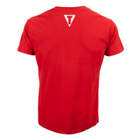 variant:Red/White::TITLE Boxing Iconic Block Tee back view