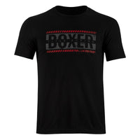 color:black::TITLE Boxing Distressed Boxer Tee main view