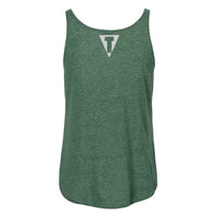 variant:Green::TITLE Boxing Women's Striped Wordmark Cropped Tank