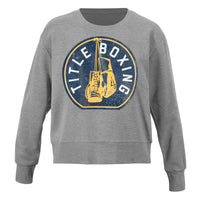 color:grey::TITLE Boxing Women's Signal Crewneck Sweatshirt main view