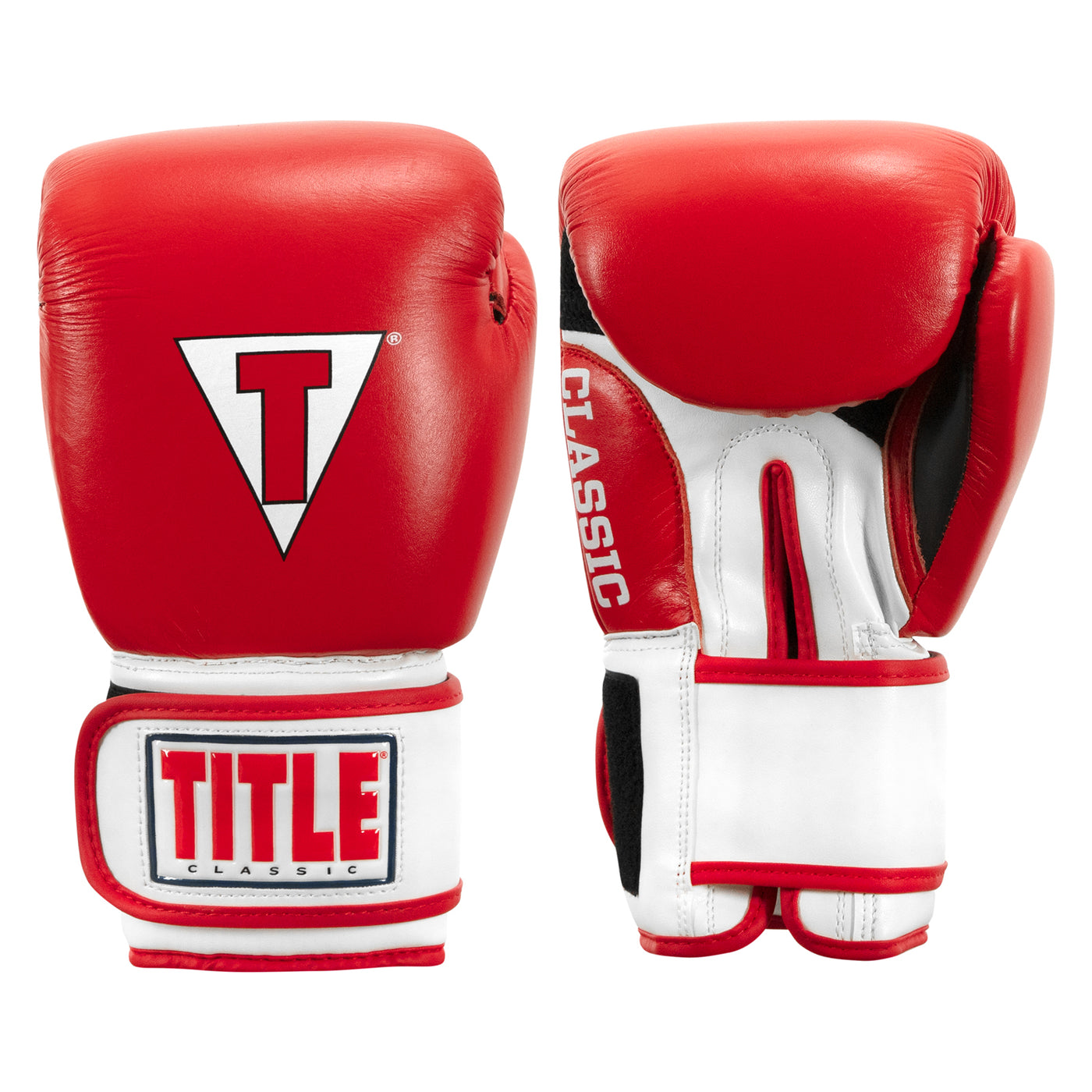 variant:Red/White/Black::pair of red, white, and black boxing bag gloves