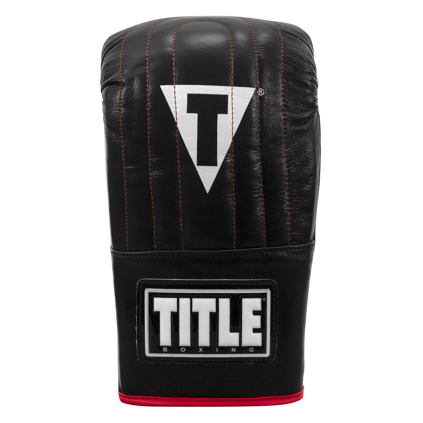 variant:lifestyle::TITLE Boxing Heavy Bag & Mitt Bundle glove back view