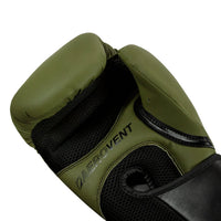 variant:Green/Black::TITLE Boxing Vegan Fitness Bag Gloves hand view