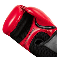 variant:Red/Black::TITLE Boxing Vegan Fitness Bag Gloves hand view