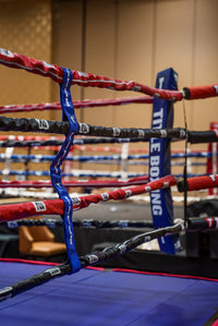 variant:blue::TITLE Boxing Two-Sided Rope Spacers on ring 
