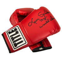 color:red::TITLE Boxing Autograph Gloves main view