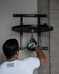 TITLE Boxing Complete Professional Adjustable Speed Bag Platform
