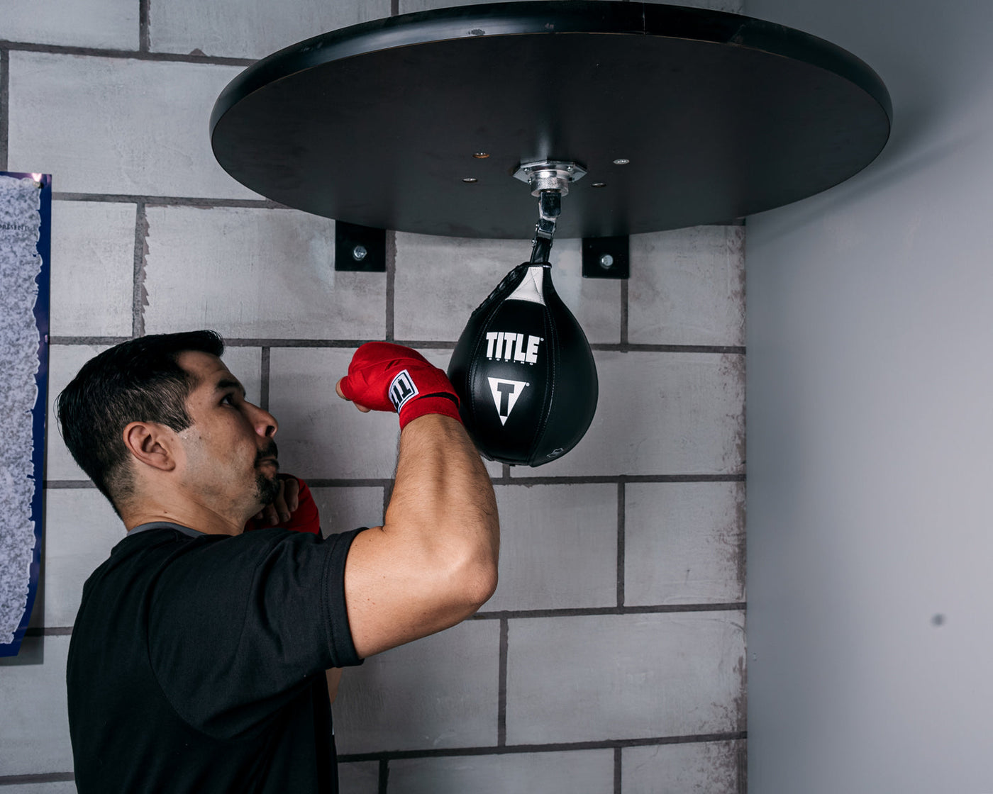 TITLE Boxing Forged Steel Pro Speed Bag Platform