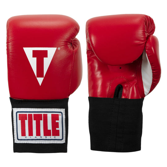 TITLE Classic USA Boxing Competition Boxing Gloves - Elastic