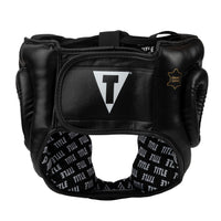 variant:black::TITLE Classic Full Coverage Training Headgear 2.0 back view