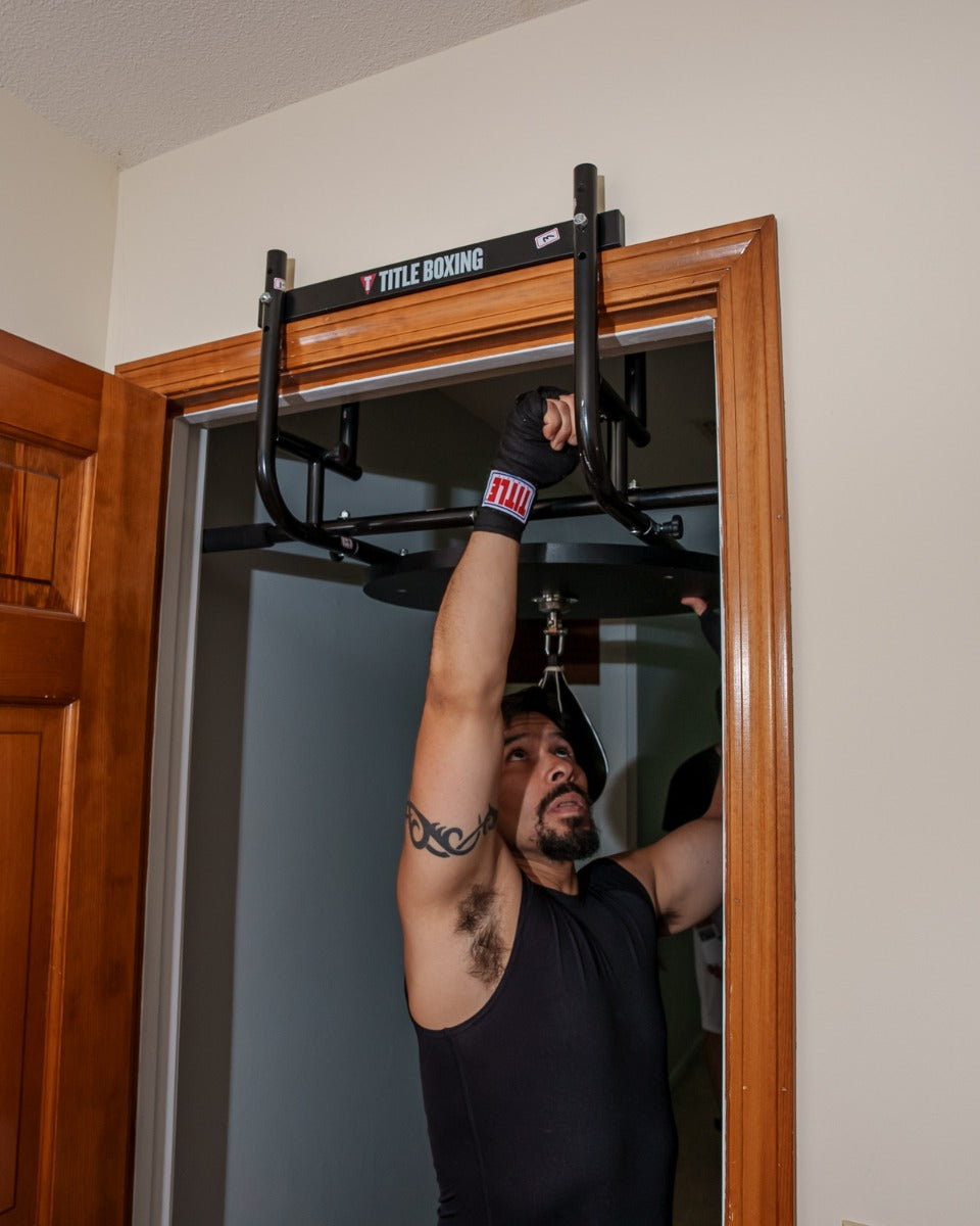 TITLE Boxing Complete Doorway Speed Bag Platform