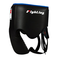 variant:black::Fighting Leather No Foul Protector side view