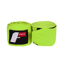 color:Green::Fighting Semi-Elastic 180" Hand Wraps