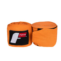 color:Orange::Fighting Semi-Elastic 180" Hand Wraps
