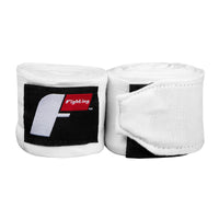 color:White::Fighting Semi-Elastic 180" Hand Wraps