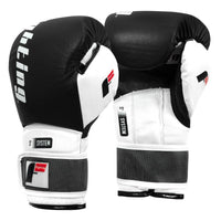 variant:Black/White::Fighting S2 GEL Power Sparring Gloves side view