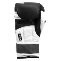 variant:Black/White::Fighting S2 GEL Power Sparring Gloves back view