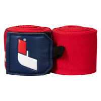 color:Red/Blue::Fighting 180” Semi Elastic Hand Wraps