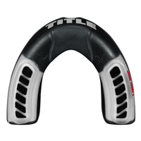 variant:Black/Grey::TITLE Boxing Gel Triple-Shox Mouth Guard 2.0 back view