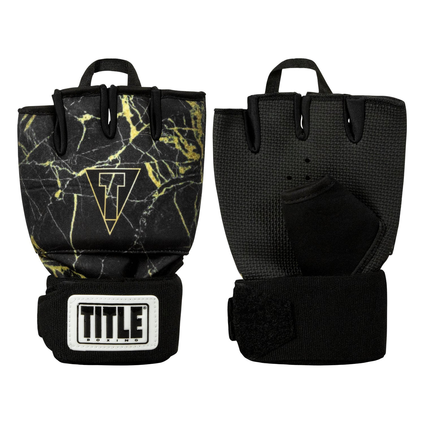 TITLE Boxing Defender Sublimated Glove Wraps