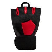 variant:black/red::TITLE Boxing Defender Sublimated Glove Wraps