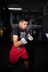 variant:Black::Pro Mex Professional Bag Gloves V3.0 man in gloves