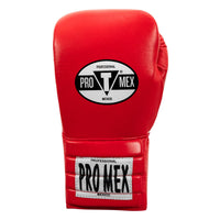 variant:Red/White::Pro Mex Professional Lace Sparring Gloves V3.0 front view