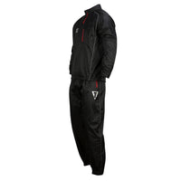variant:lifestyle::TITLE Platinum Prevail Rubberized Sauna Suit main view side view