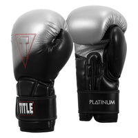 variant:lifestyle::TITLE Platinum Proclaim Boxing Training Gloves second view