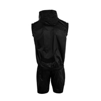 variant:lifestyle::TITLE Boxing Pro Set Vulcanized Rubber Sauna Suit With Hood second view