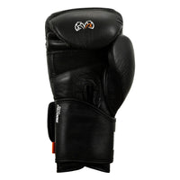 variant:black::Rival Boxing Intelli-Shock Leather Bag Gloves