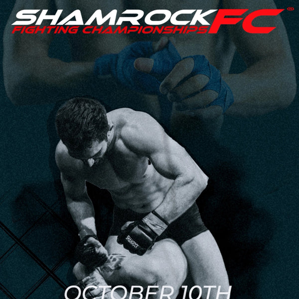 shamrock boxing event poster