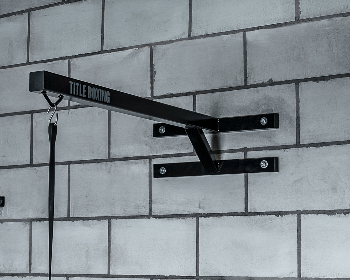 TITLE Boxing Space Saver Wall Mount Bag Hanger 2.0