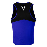 variant:blue/black::TITLE Boxing Latitude Amateur Boxing Set back view shirt