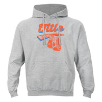 color:grey::TITLE Boxing Classic Script Hoodie
