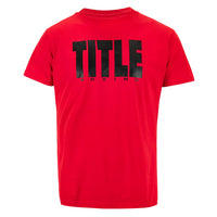 color:Red/Black::TITLE Boxing Iconic Block Tee