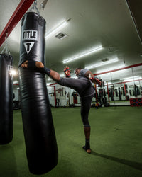 TITLE Boxing 100lb Synthetic Thai Heavy Bag