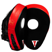 variant:lifestyle::TITLE Boxing Incredi-Ball Leather Punch Mitts 2.0 side view