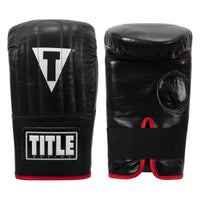 variant:lifestyle::TITLE Boxing Professional Old School Leather Bag Gloves 3.0